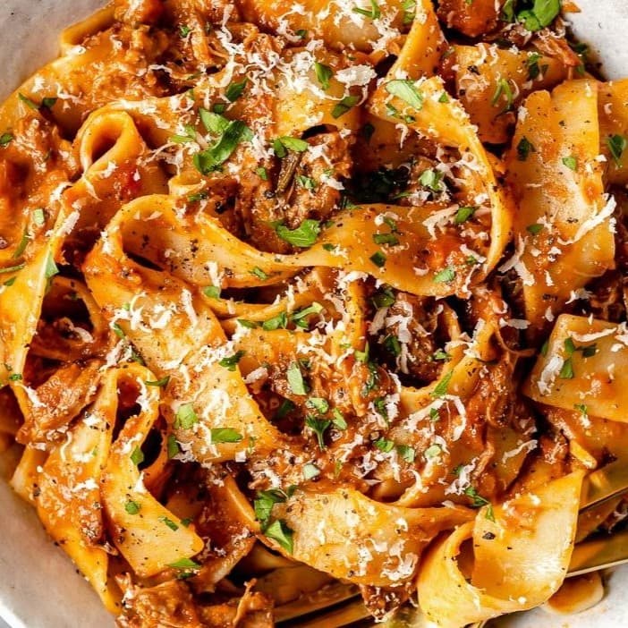 Spiced Lamb Tagliatelle
