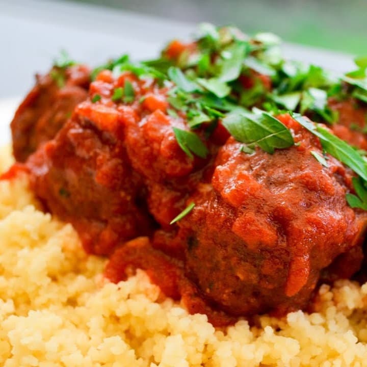 Moroccan Meatball Marinara
